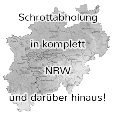 Schrottabholung in NRW und Umkreis